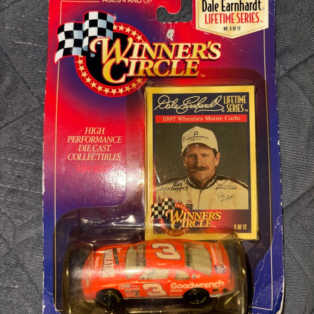 Winner’s Circle Die-Cast Collectible Car- 4 of 12 Dale Earnhardt Lifetime Series